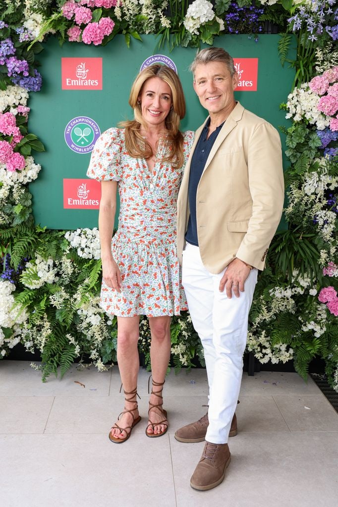Cat Deeley and Ben Shephard attend as guests of Emirates, Official Airline Partner of The Championships, Wimbledon