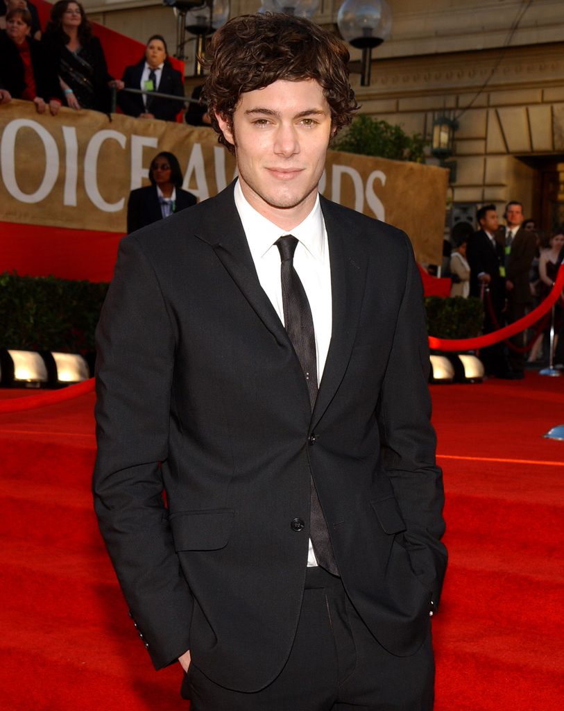 Adam Brody on the red carpet in a suit