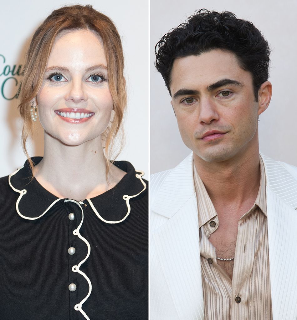 Split image of Sarah Ramos and Darren Barnet 