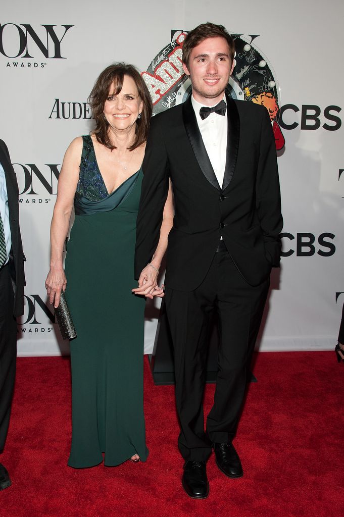 Dally Field (L) and son Sam Greisman attend the 67th Annual Tony Awards in 2013 