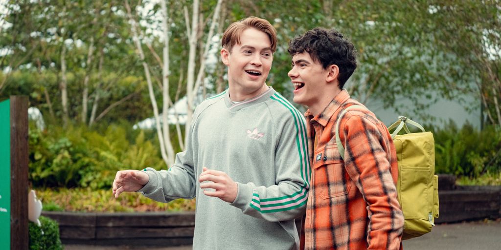 Kit Connor and Joe Locke in Heartstopper
