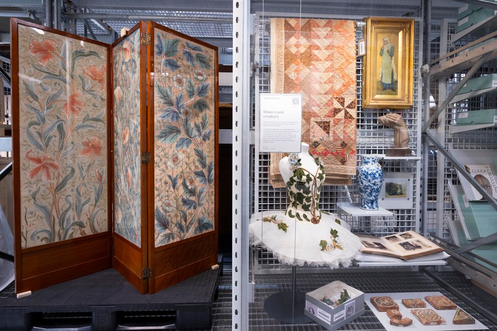 Items in Princess Kate's V&A display