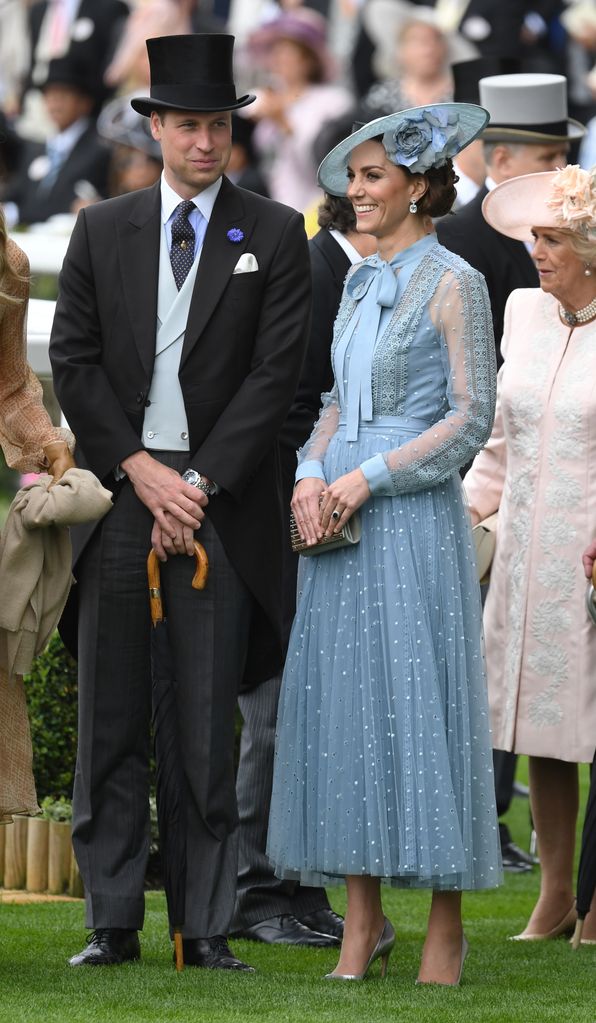 William and Kate at Ascot 2019