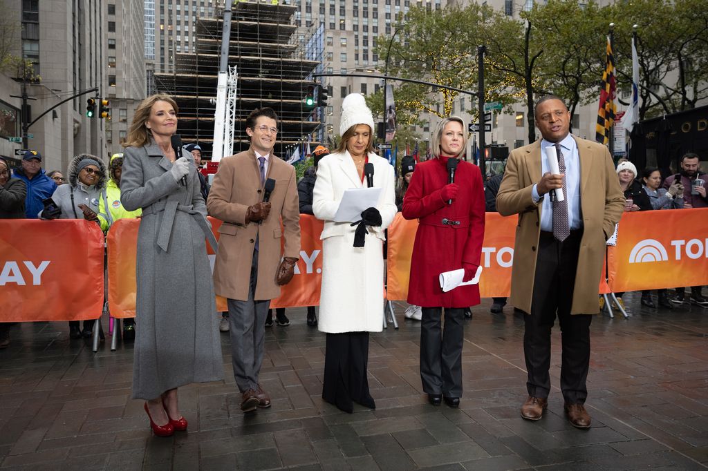 Today Show Dylan Dreyer with her co-stars 