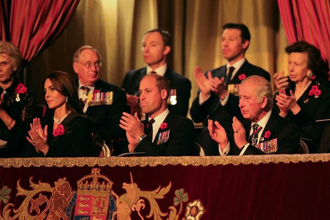 The royal family were all out at the Royal Albert Hall