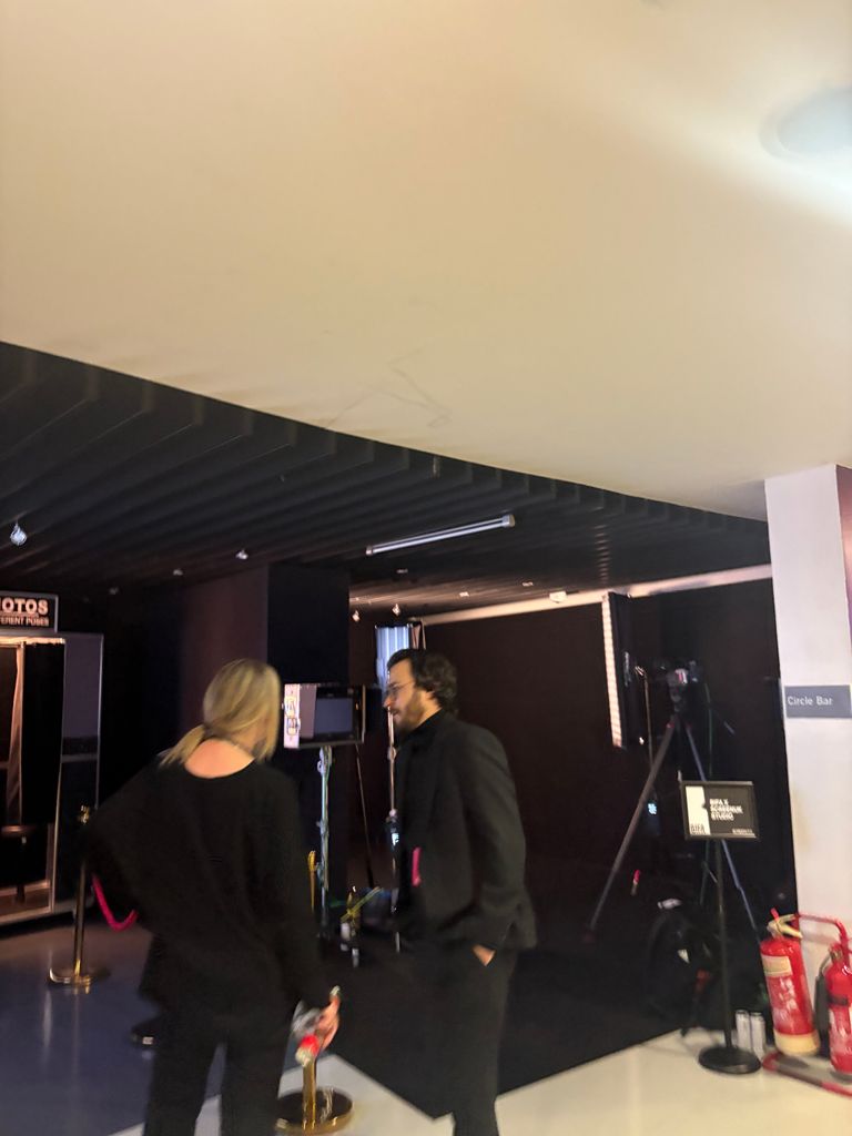 The winner's room at the BIFA Awards