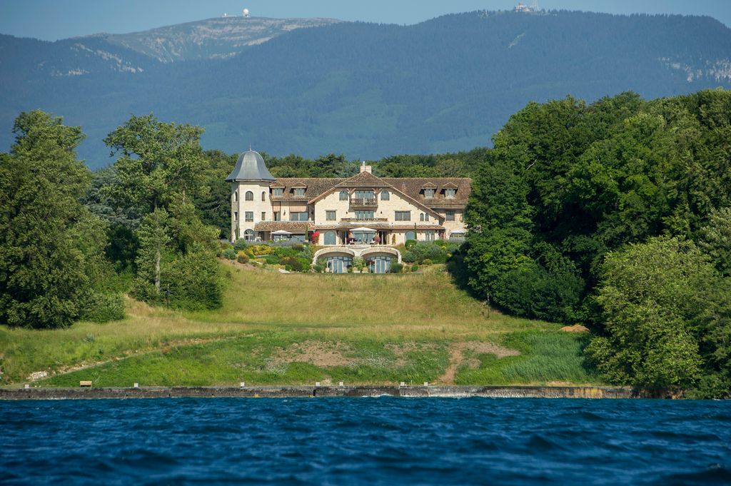   The 'Villa La Reserve', house of Formula One Champion Michael Schumacher, pictured on June 21, 2014 in Gland, Switzerland.