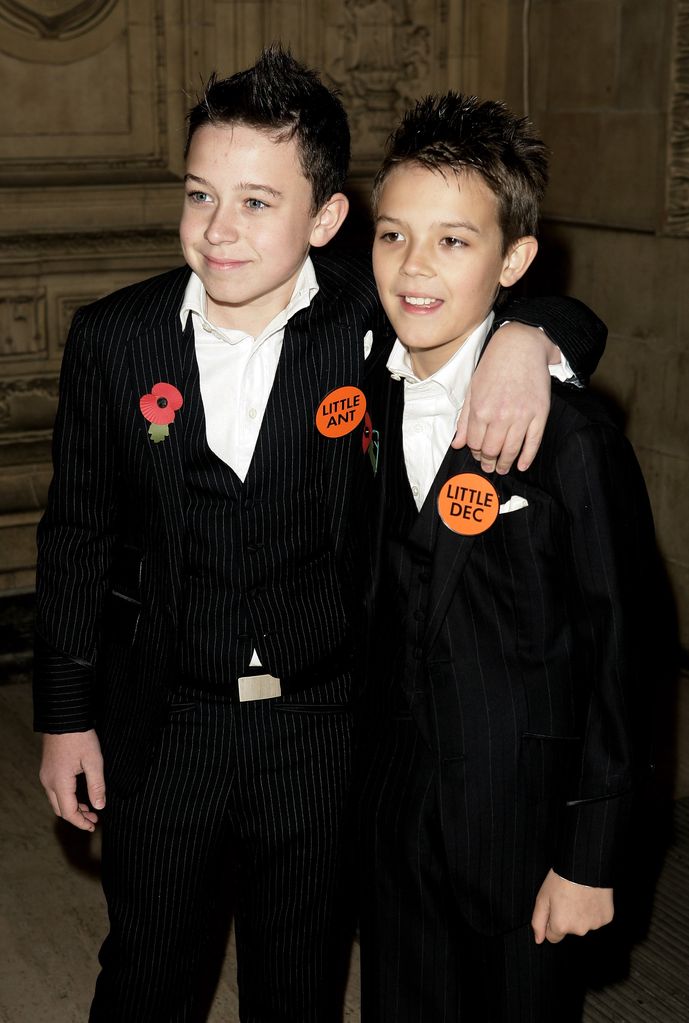 Mini Ant and Dec arrive at the National Television Awards 2006