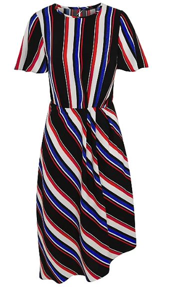 striped dress asda