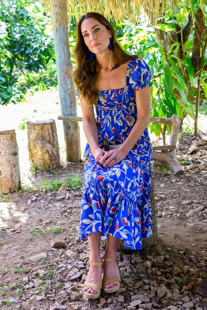 This dress is giving us 'Princess Kate on an island tour' vibes | HELLO!
