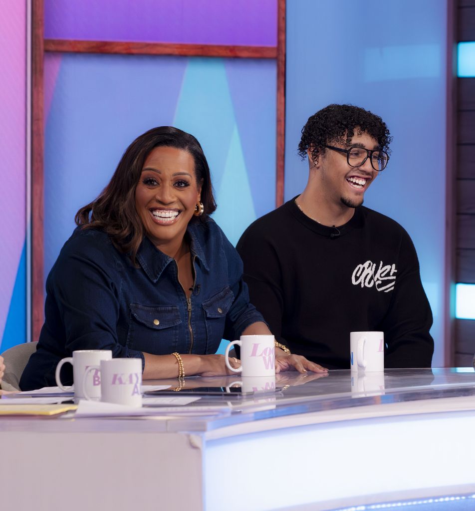 Alison Hammond avec son fils, Aidan