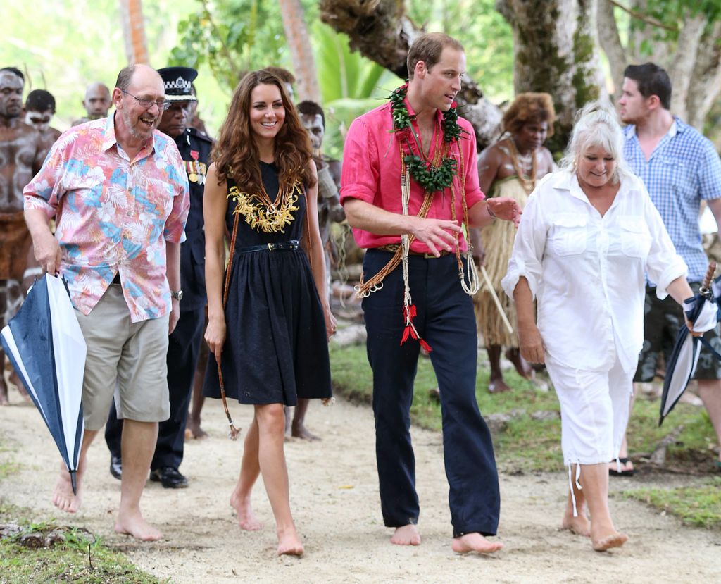 Catherine dan William di Kepulauan Solomon
