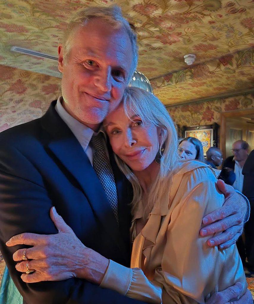 Trudie hugging Zac Goldsmith