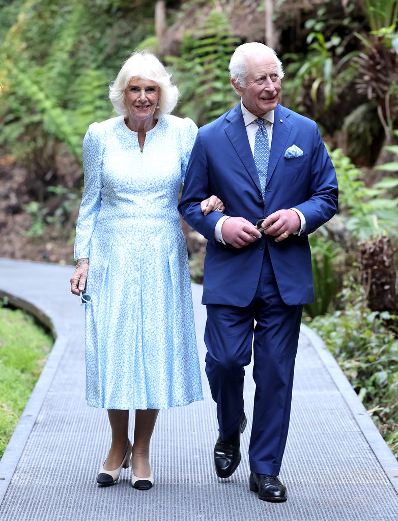 Queen Camilla and King Charles III visit the Australian National Botanic Gardens