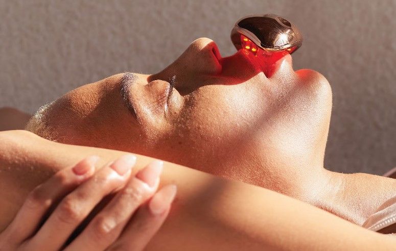 A targeted lip mask device, like this one by Dr. Dennis Gross is a great item to add in to your self care routine