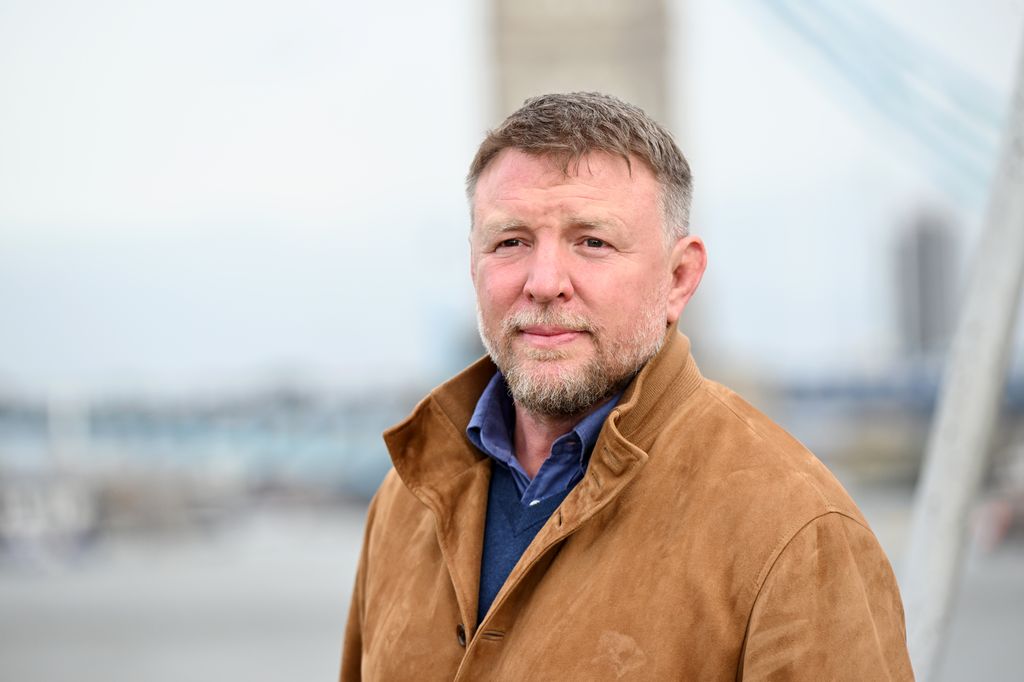 LONDON, ENGLAND - MARCH 22: Director Guy Ritchie attends the London Photocall For âThe Ministry Of Ungentlemanly Warfareâ at HMS Belfast on March 22, 2024 in London, England. (Photo by Kate Green/Getty Images for Lionsgate)