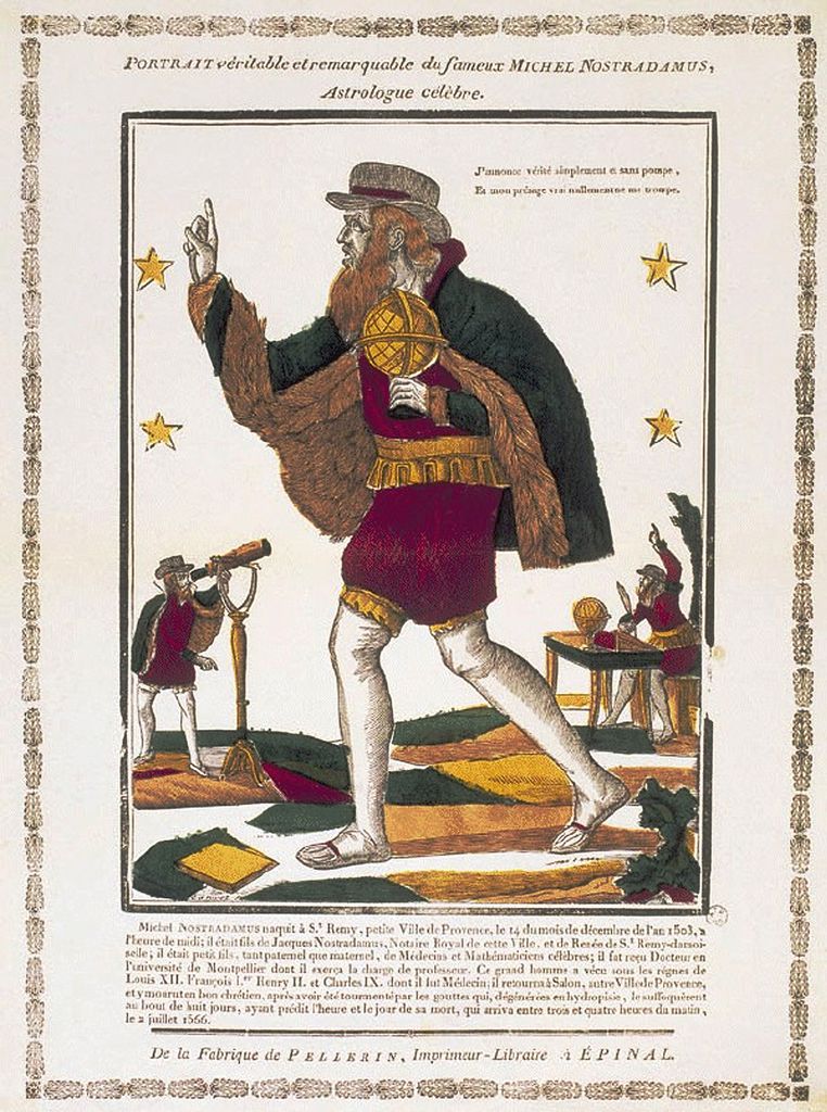 Portrait de Nostradamus