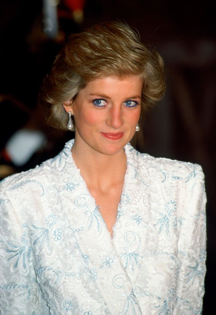 Donna fondly remembered the late Princess Diana's love for blue eyeliner and how it made her look so effortlessly beautiful 