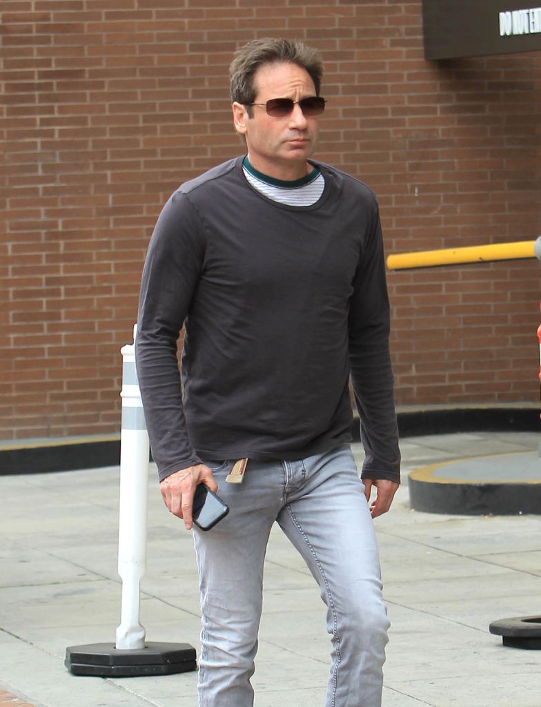 Actor David Duchovny is seen on May 30, 2017 in Los Angeles, California.