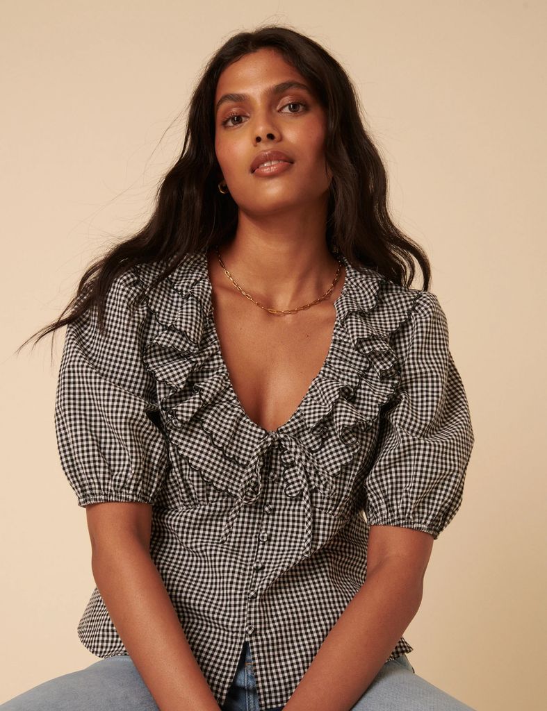 Nobody's Child gingham top