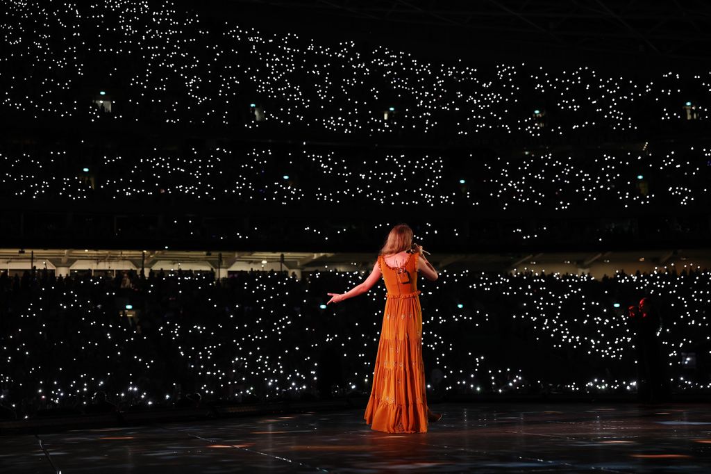 The star performed for 81,000 people in Sydney
