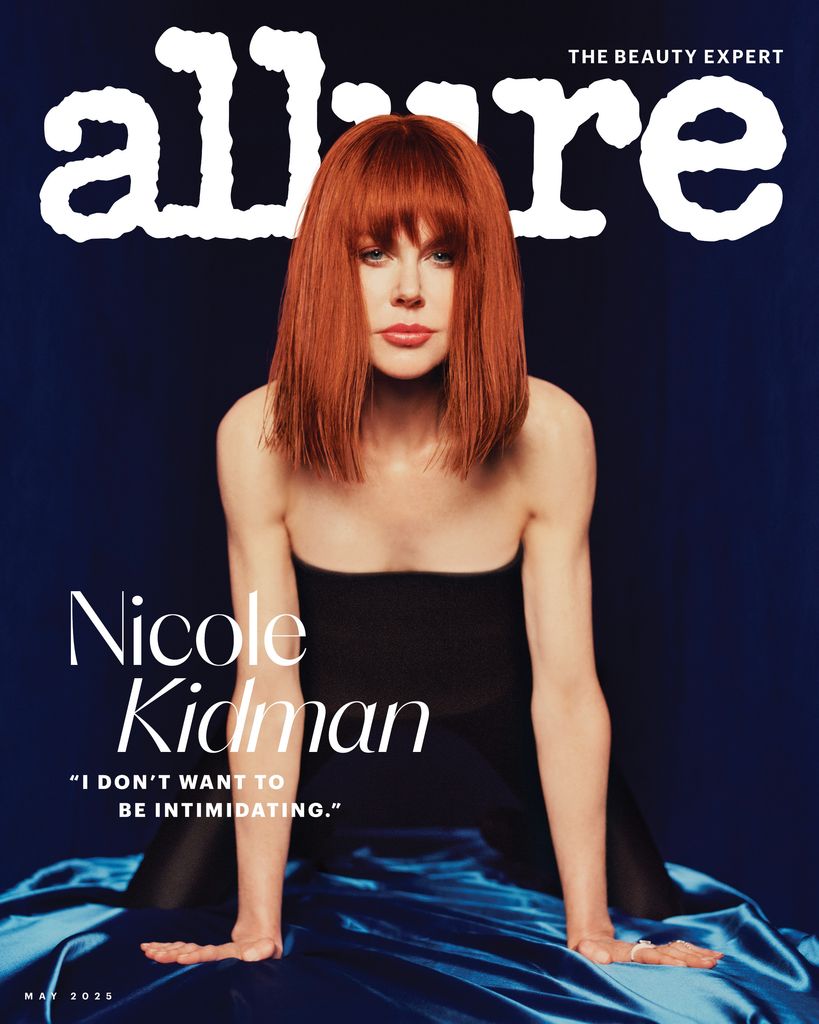 Nicole Kidman on the cover of Allure's May 2025 issue