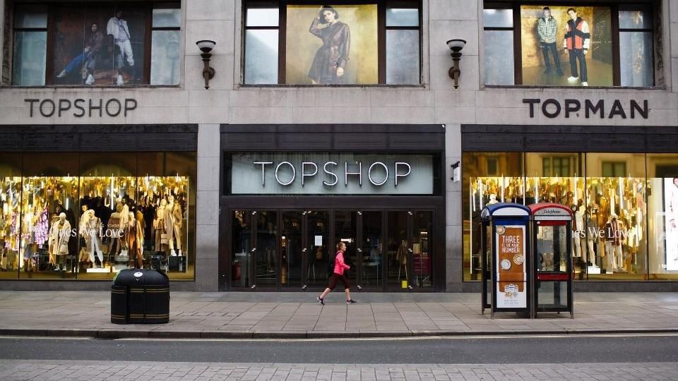 Topshop's flagship store on Oxford Street closed its doors in 2021