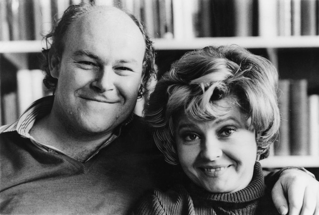 English actors Timothy West and his wife Prunella Scales, November 1977