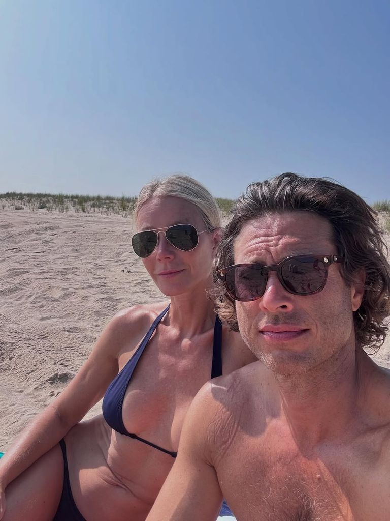 Gwyneth Paltrow bikini photo with husband Brad Falchuk