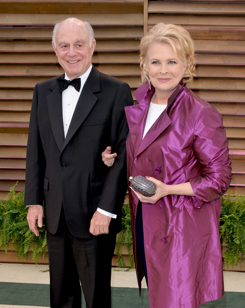 candice bergen and marshall rose red carpet