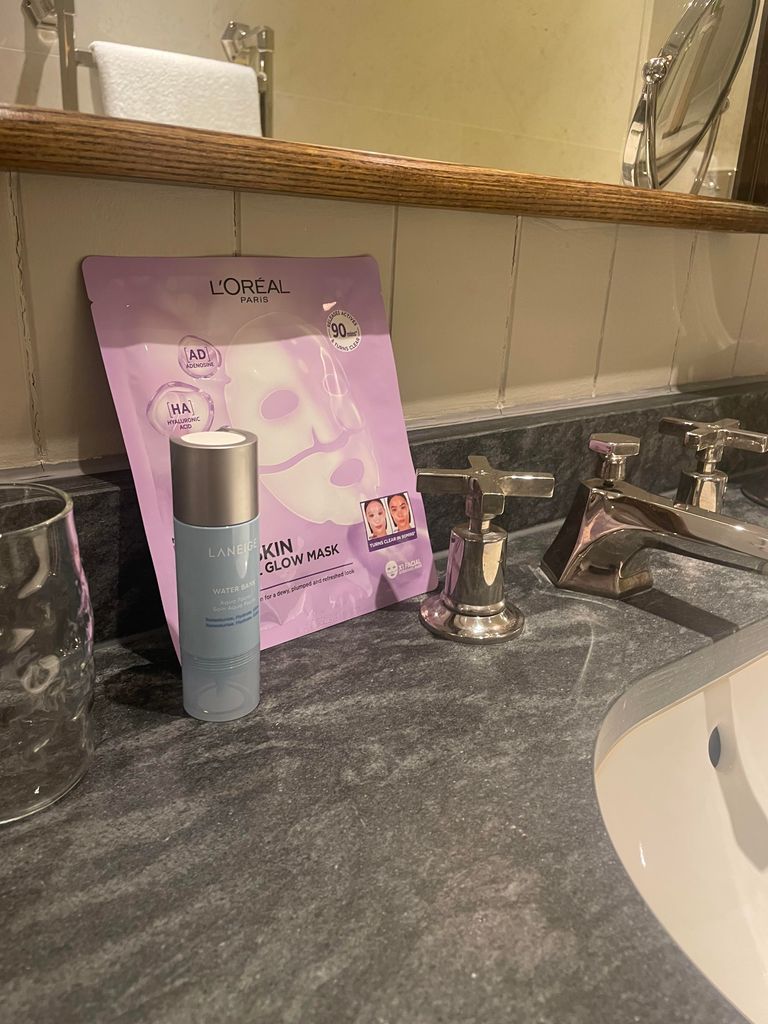 Laneige and L'Oreal skin products 
