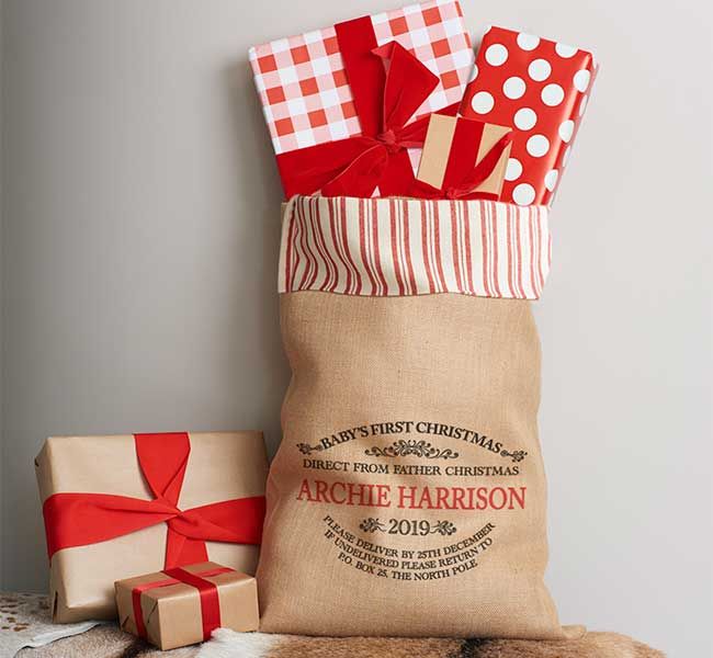 harrow green archie christmas sack