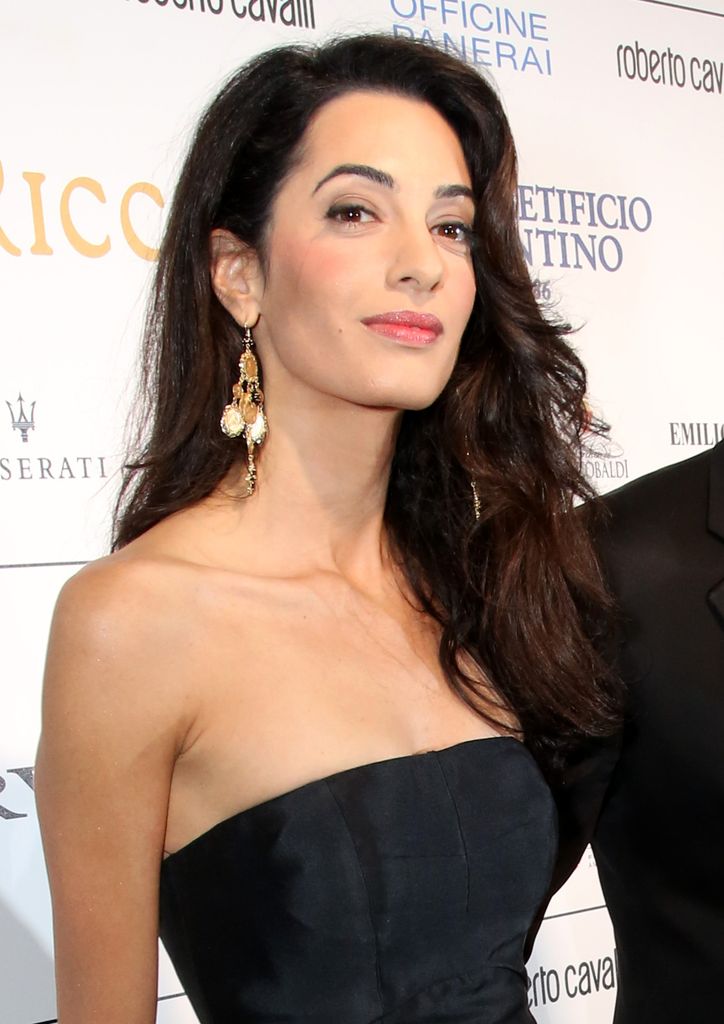 Amal Alamuddin attends the Celebrity Fight Night gala celebrating Celebrity Fight Night In Italy benefitting The Andrea Bocelli Foundation and The Muhammad Ali Parkinson Center on September 7, 2014 in Florence, Italy