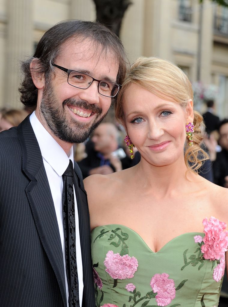 Dr. Neil Murray and J.K. Rowling arrive at the World Premiere of 'Harry Potter And The Deathly Hallows Part 2' in 2011