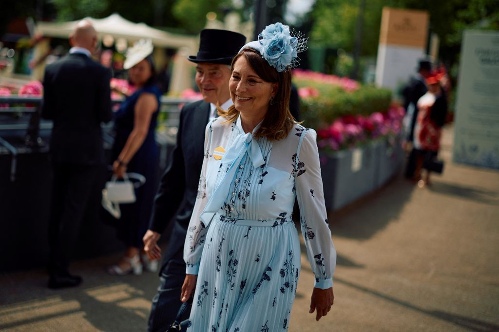 Carole and Michael Middleton at day 2 of Royal Ascot