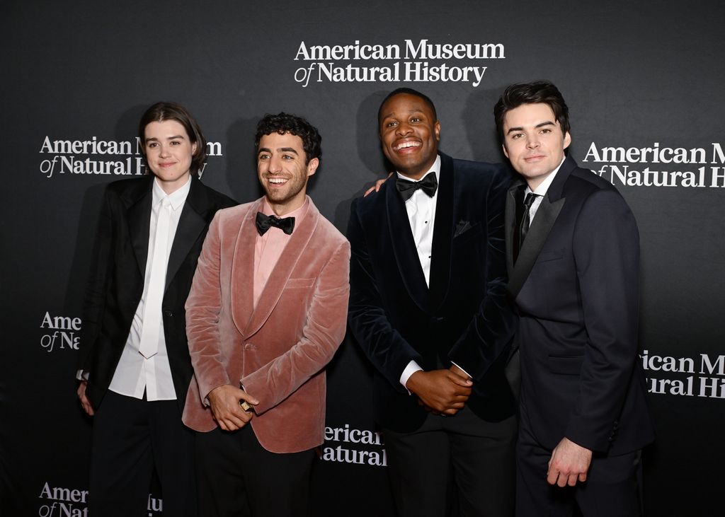Jane Wickline, Emil Wakim, Devon Walker, and Michael Longfellow attend The American Museum of Natural History's 2024 Museum Gala 