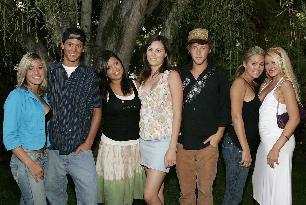 Kristin Cavallari, Stephen Colletti, Lauren Conrad and other castmembers of MTV's Laguna Beach: The Real Orange County