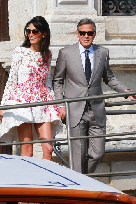 Newlywed Amal Clooney buys wedding gift for husband George | HELLO!
