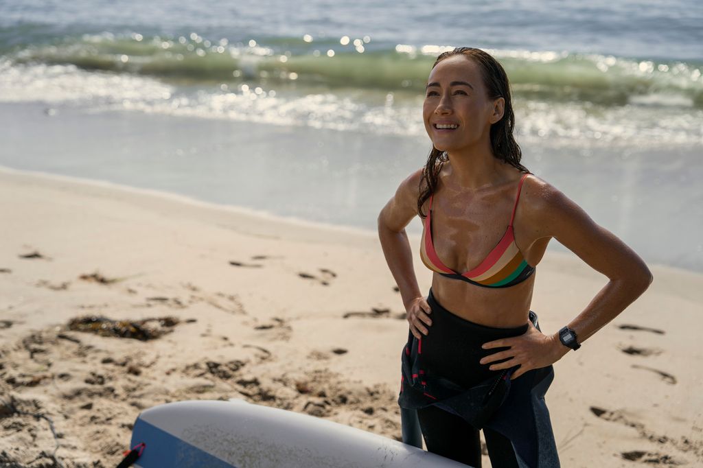 Maggie Q (Renee Ballard) in a still from Ballard
