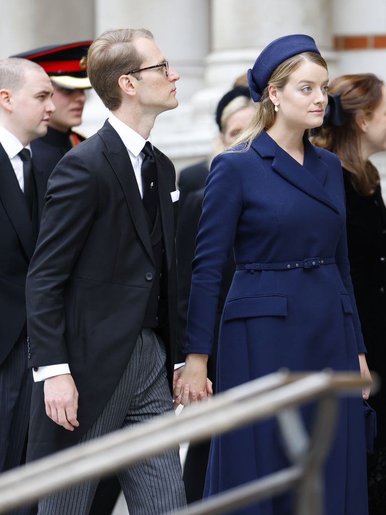 Members of the Royal Family attend a Requiem Mass catholic funeral service for The Duchess of Kent at Westminster Cathedral. 