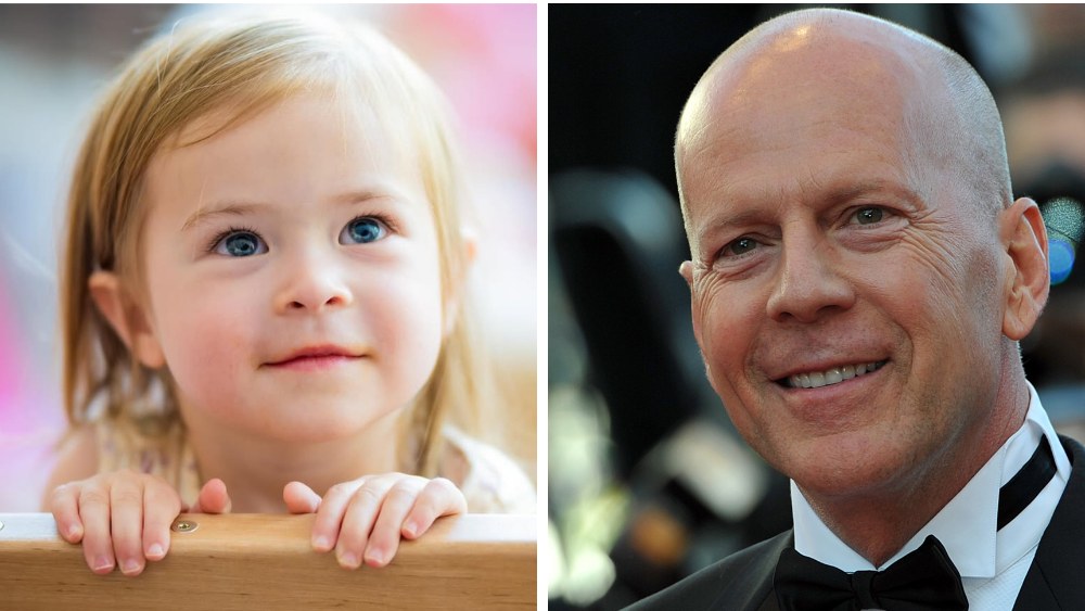 Louetta Willis Bruce Willis split image