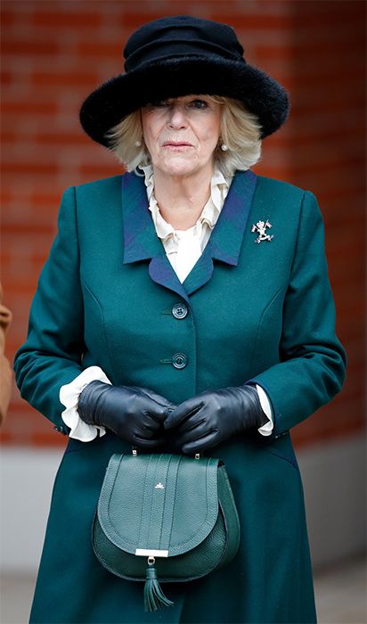 duchess of cornwall green bag
