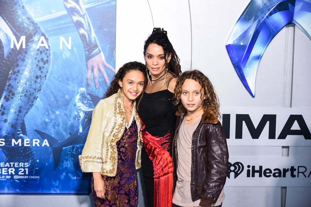 Lisa with Lola and Nakoa-Wolf Momoa  