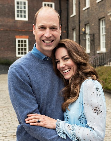 kate middleton and prince william anniversary photo hugging