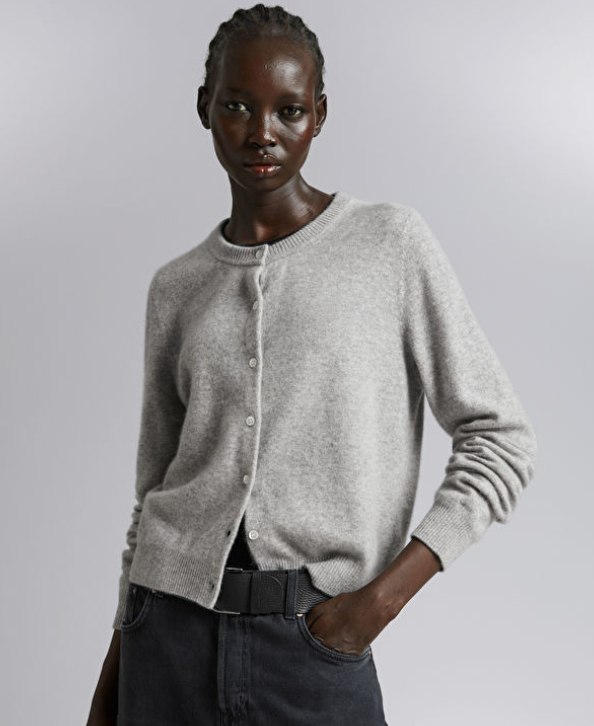  & Other Stories  Slim Cashmere Cardigan