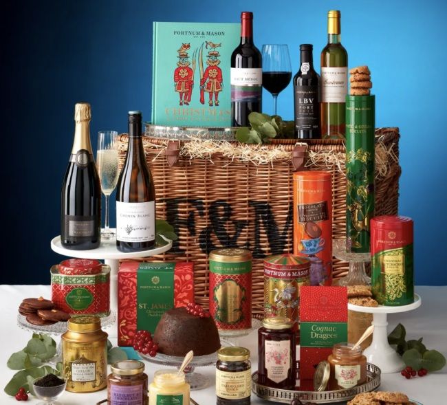 Fortnum and Mason hampers