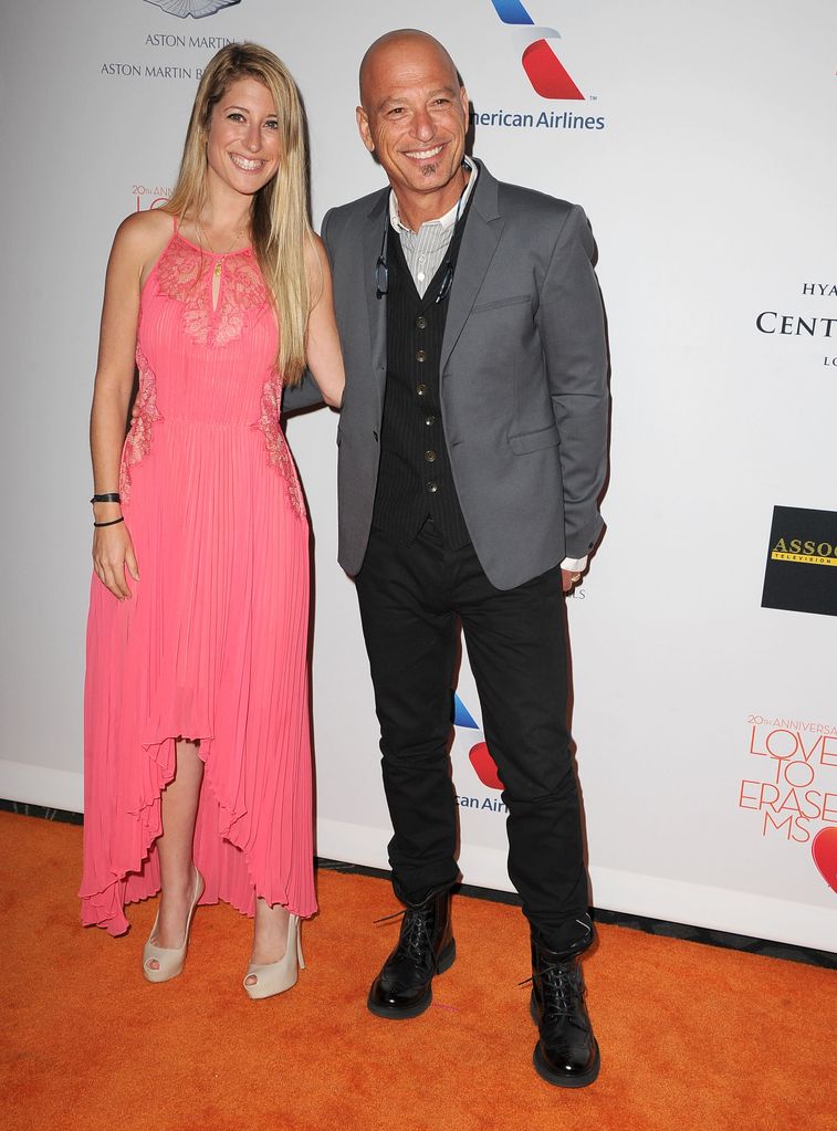 howie mandel and daughter jackie in 2013 on red carpet