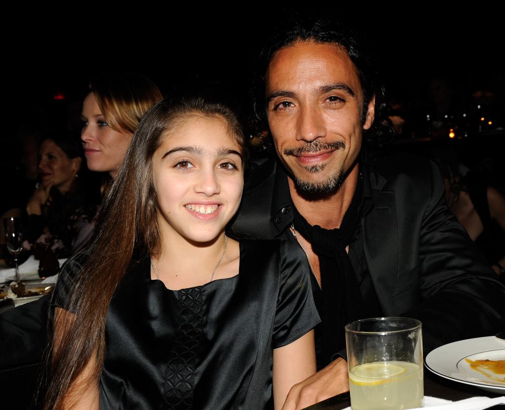  Lourdes Leon and Carlos Leon back in 2007