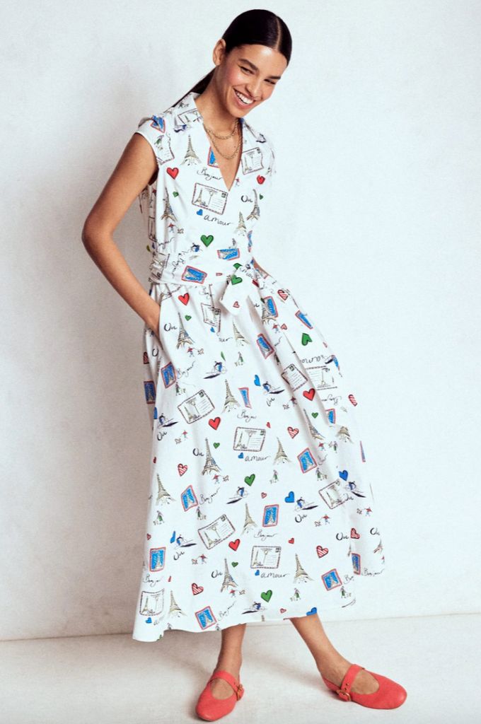Boden postcards from paris dress
