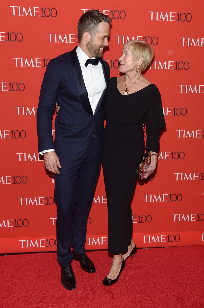 Ryan Reynolds and mother Tammy Reynolds 